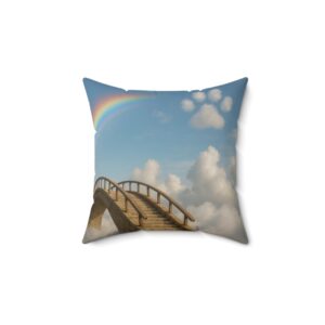 Spun Polyester Square Pillow