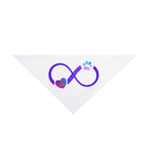 Infinity Love Pet Bandana