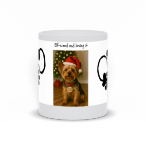 Elf Sized Yorkie 11oz Mug